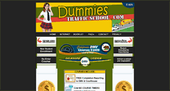 Desktop Screenshot of dummiestrafficschool.com